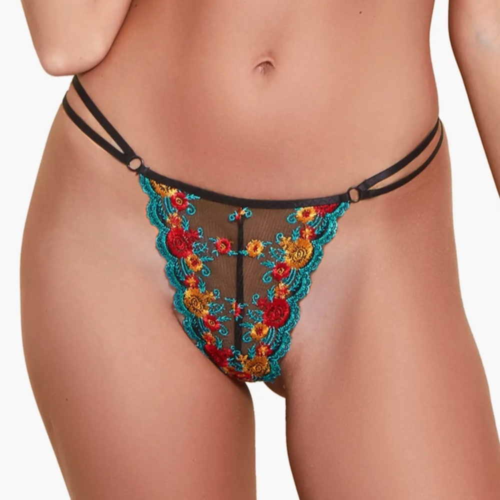Hauty Embroidered Panties New
